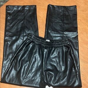 Abercrombie & Fitch Vegan Leather Pants